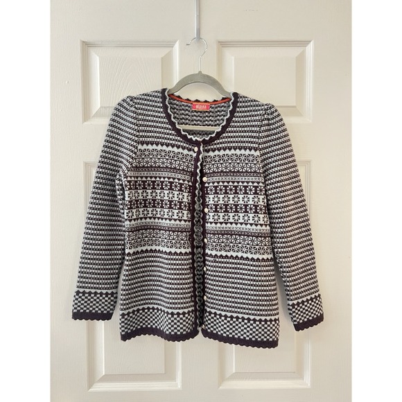 Oleana Sweaters - Oleana 100% Alpaca Norwegian Nordic Knit Cardigan - Women's XS